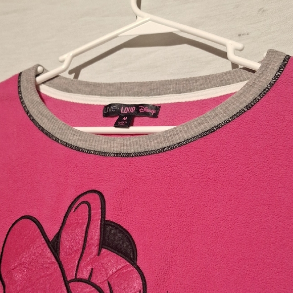 Disney Pink Minnie Mouse Sweatshirt, Sz 8, NWOT - Picture 3 of 11